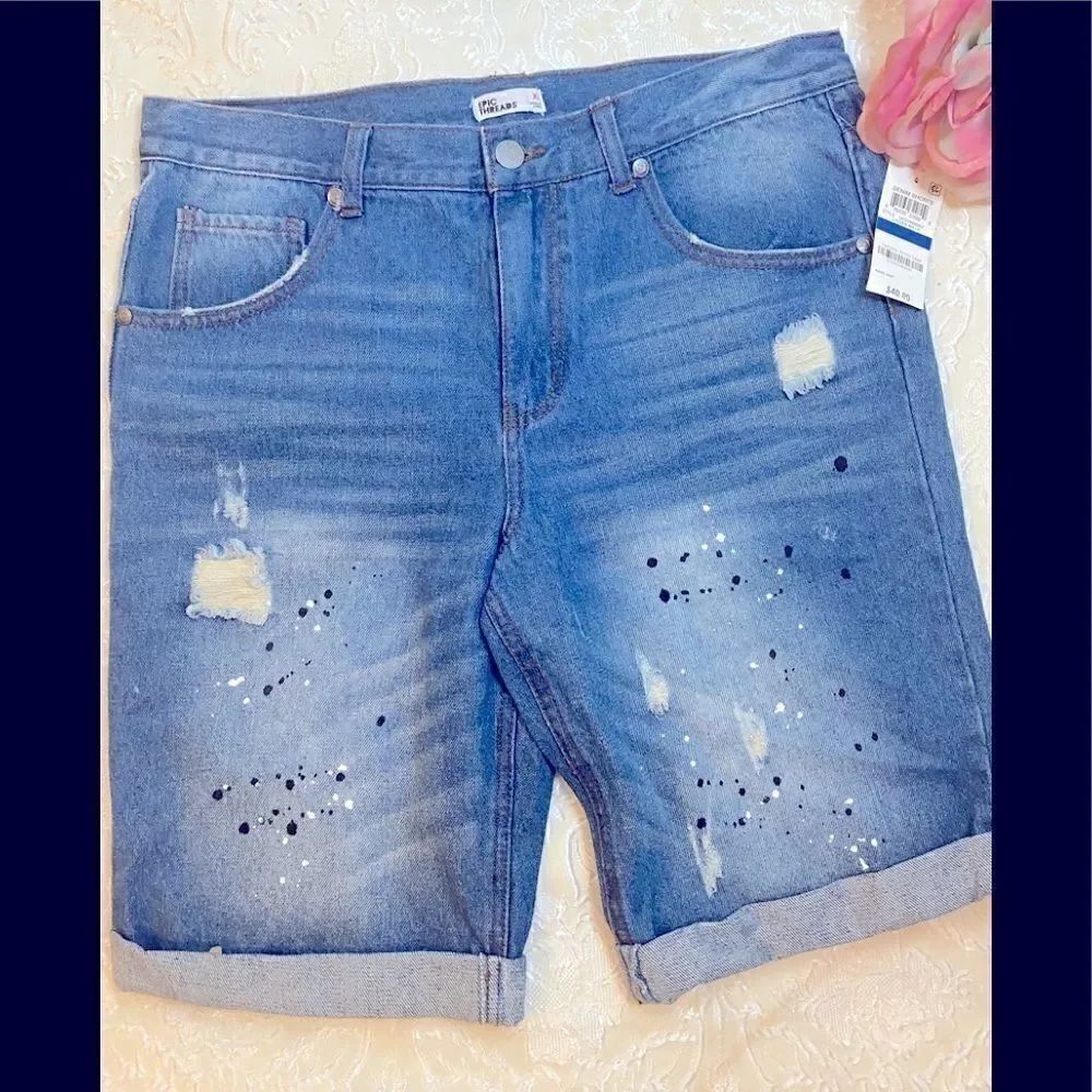 🌸Girls Epic Threads Denim Shorts Size XL
